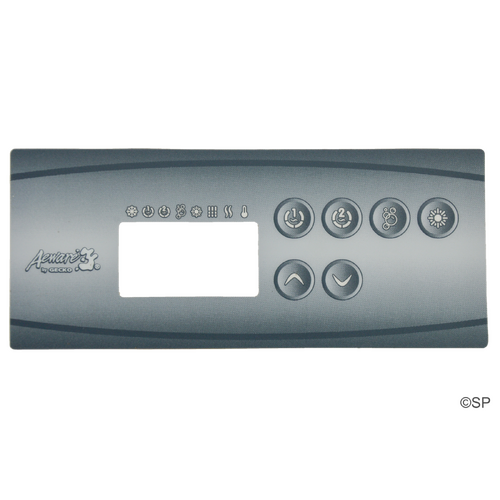 Aeware in.k35 Topside Panel Touchpad Decal Overlay - 6 Button