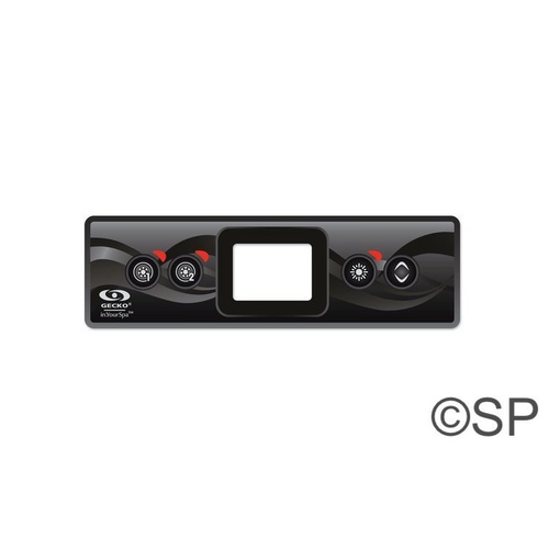 Aeware in.k300 Topside Panel Touchpad Overlay Decal
