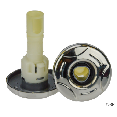 Artesian Spas 2" Helix Directional jet barrel w/stainless steel escutcheon