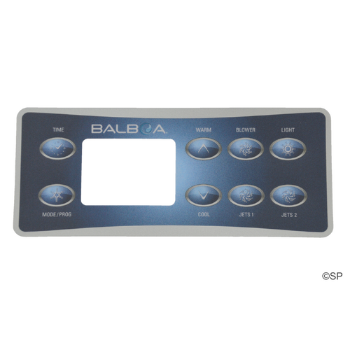 Balboa Topside Overlay Decal to suit b 54108 M2/M3 Serial Digital Deluxe Touchpads