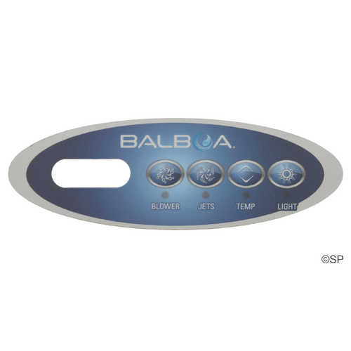 Balboa VL 200 Mini Oval touchpad overlay decal