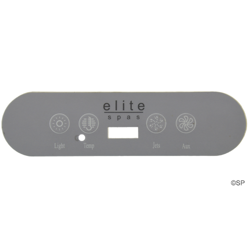 Balboa VL400 4 Button Topside Touchpad Pane Overlay Decal