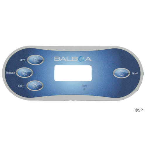 Balboa VL406T spa touchpad overlay decal
