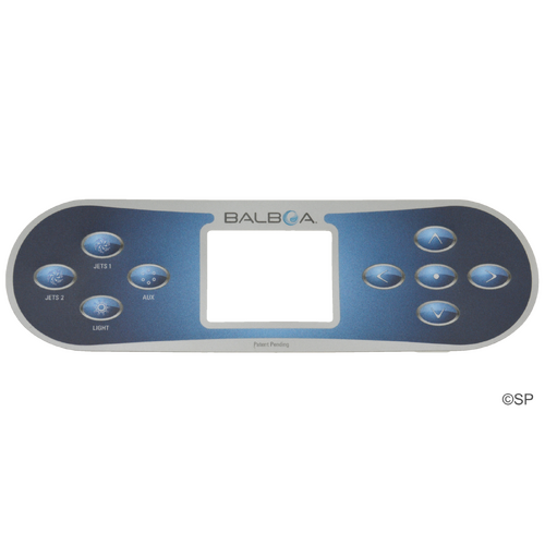 Balboa TP800 Touchpad Overlay Decal