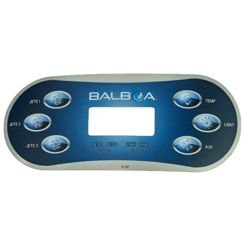 Balboa TP600 Touchpad Overlay Decal