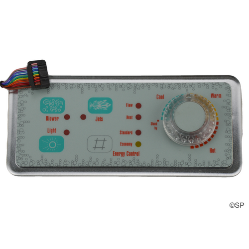 Balboa 3 Button Analogue Duplex Touchpad w/thermostat knob