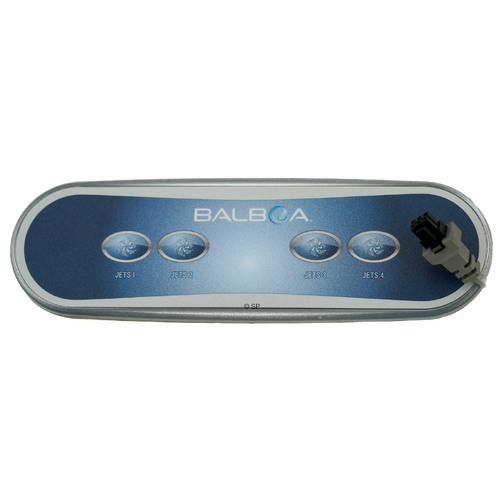 Balboa AX40 4 Button Auxillary Topside Touchpad Panel Jets 1, Jets 2, Jets 3, Jets 4