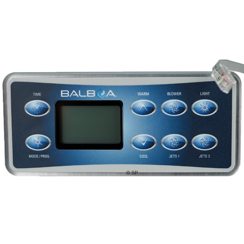 Balboa VL801D Deluxe Digital Series 8 Button Touchpad Panel