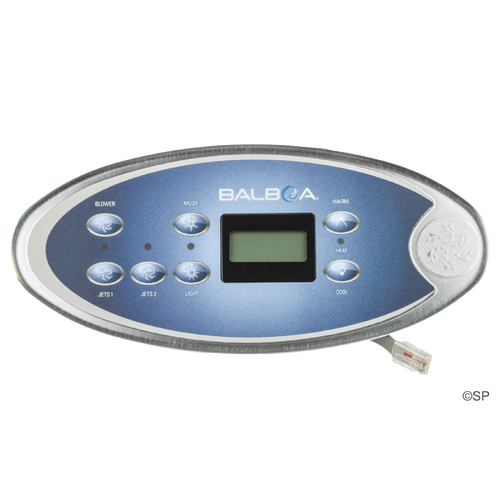 Balboa VL702S 7 Button 2 Pump Topside Touchpad Panel