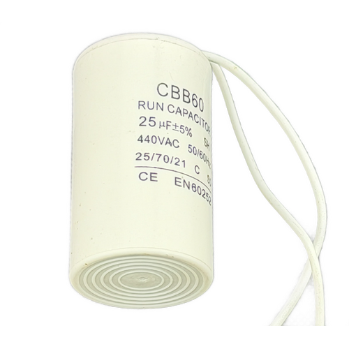 25 uF Capacitor - Pump Motor - with fly leads