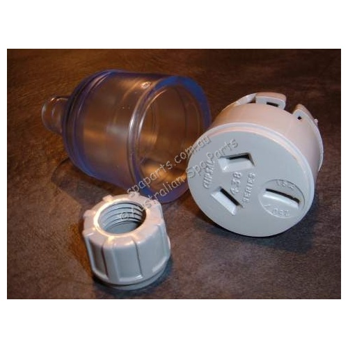 Clipsal 3 Pin Cord Extension Socket - 15A