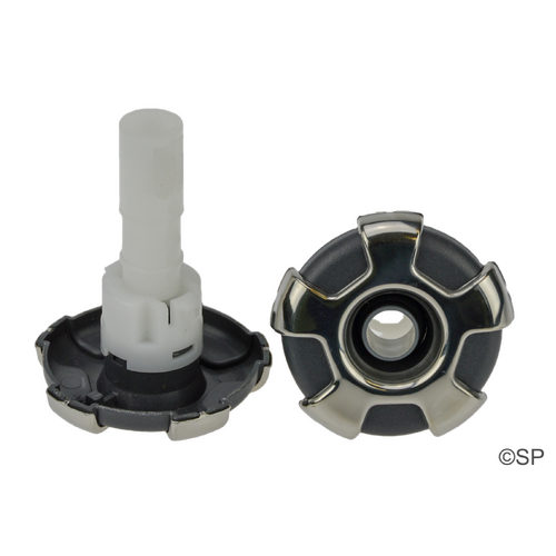 CMP 200 Series 2.25" Typhoon jet internal - Crown series stainless steel / graphite grey - directional