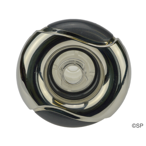CMP 400 Series 4" typhoon jet internal - directional - Wave Face stainless steel / graphite grey CLEAR for LED