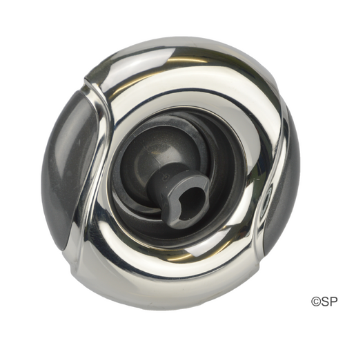CMP 400 Series 4" typhoon jet internal - rotational - Wave Face stainless steel / graphite grey
