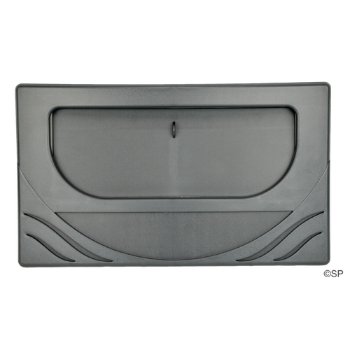 CMP Front Access Wide Mouth Weir Door & Frame - Wave - Graphite Grey
