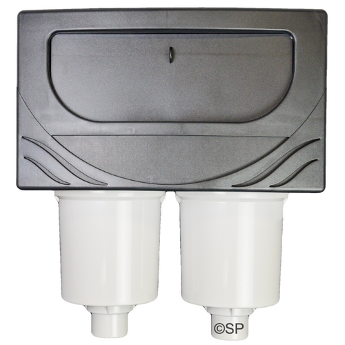 CMP Front Access Double Skimmer Filter Assembly - less cartridges