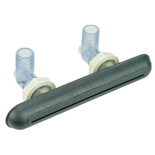 CMP 6" Crystal Waterfall - Graphite Grey