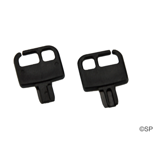 Cover Lock Key - Pair - Black