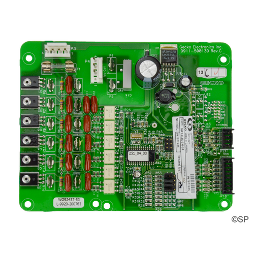 Gecko DJS-2 pcb - Dynamic Massage / Jet Sequencer