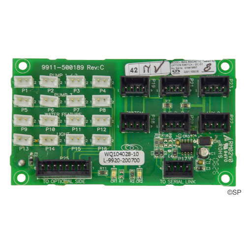 Dimension One Spas Gecko Magnetic Interconnect PCB