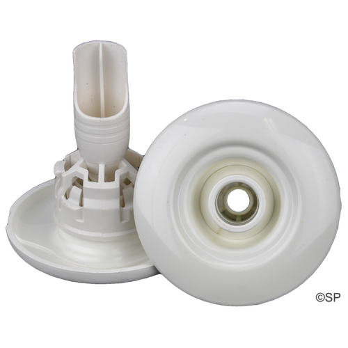 Edgetec Trio Adjustable Spa Bath Jet - STARK WHITE