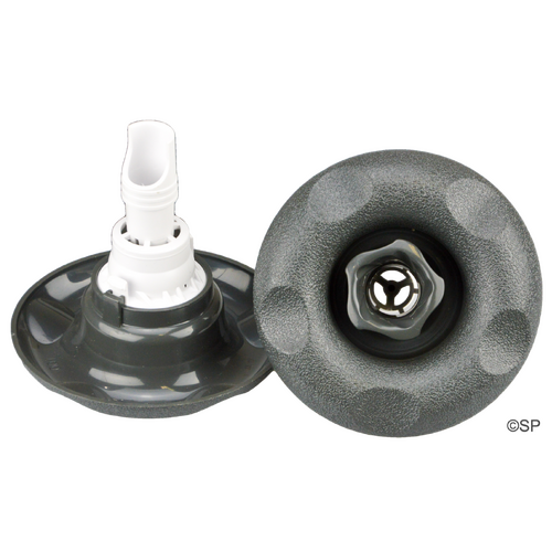 Edgetec Excess 100mm Spa Pool Jet Barrel - Twirl Directional - Graphite