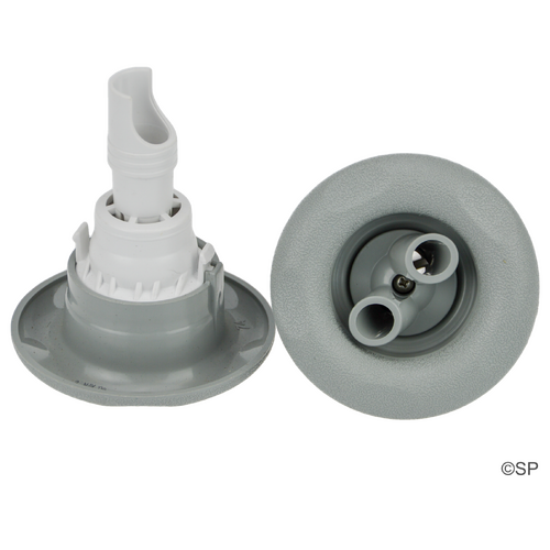 Edgetec Extreme 74mm Spa Jet Internal - Twin Spin - Grey
