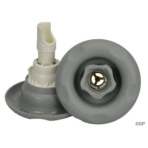 Edgetec Excess 84mm Spa Pool Jet Barrel - Twirl Directional - Grey