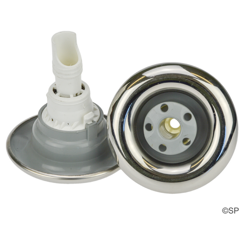 Edgetec Excess 84mm Spa Pool Jet Barrel - Directional - Jetstream - Stainless Steel