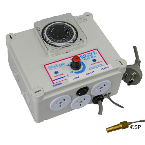 Spa Gas Controller 10A w/double airswitch & timer