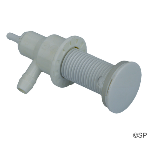 G&G Industries Balboa Slotted Air Injector Assembly - Long Body - White