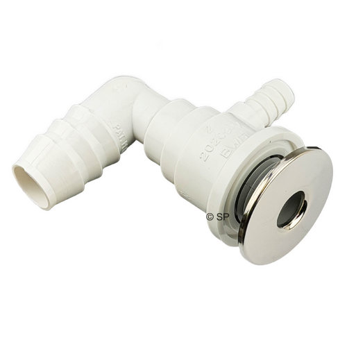 G&G Industries Balboa Micro Directional Spa Jet - Smooth - Stainless Steel