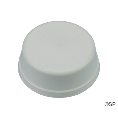 Herga Rubber Boot Flush Airbutton - White