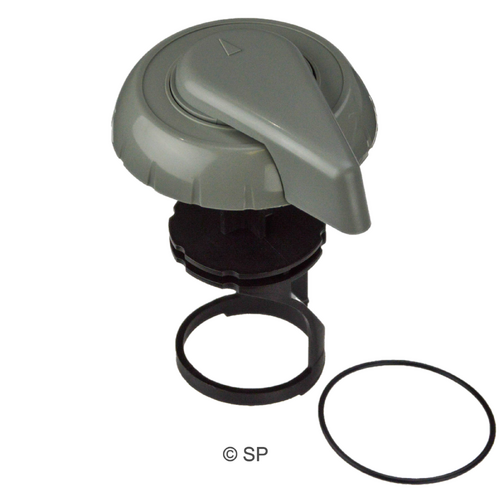 Hydroair 2" Diverter Valve Repair Kit - Notched Style - Grey