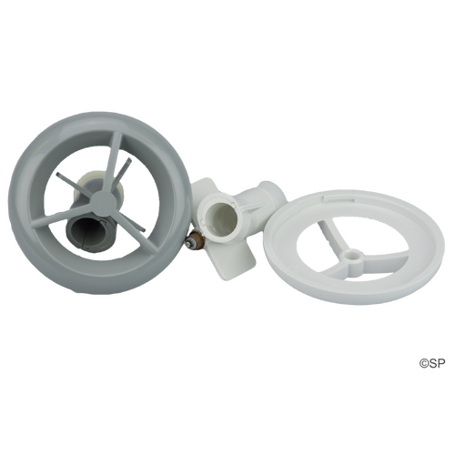 Hydroair Microssage ( Micro'ssage ) Jet Internal - Grill & Flowpath Assembly - Rotating Kit