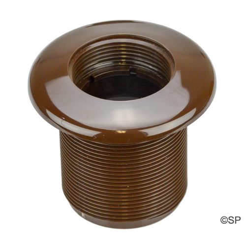 Hydroair Hot Tub Spa Wall Fitting with extended thread - Brown