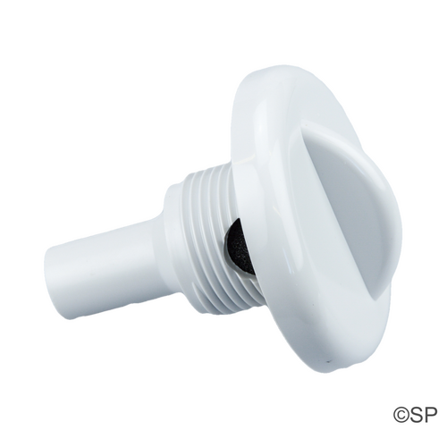 Hydroair 1" Top Draw Air Control Stem / Threaded Insert ONLY - White
