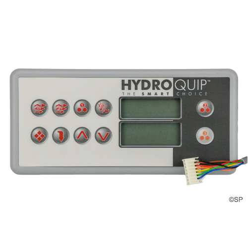 Hydroquip HT-2 10 Button Topside Panel Touchpad K-5 with decal