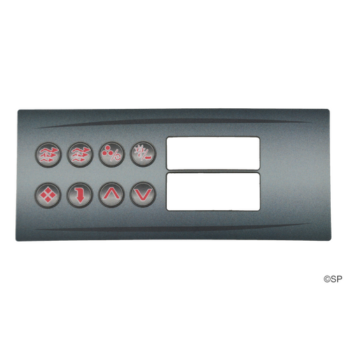 Hydroquip HT-2 8 Button Overlay Decal