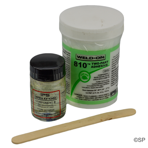 IPS Weld-On 810 Two Part Adhesive Sealant Repair Kit - 1/4 pint/118ml