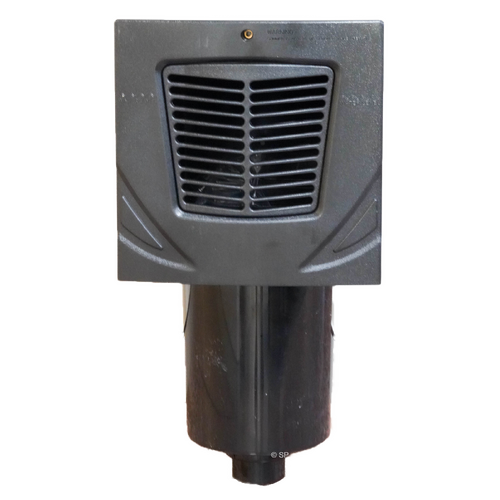 LVJ Single Skim Filter - Horizontal Grill - Black