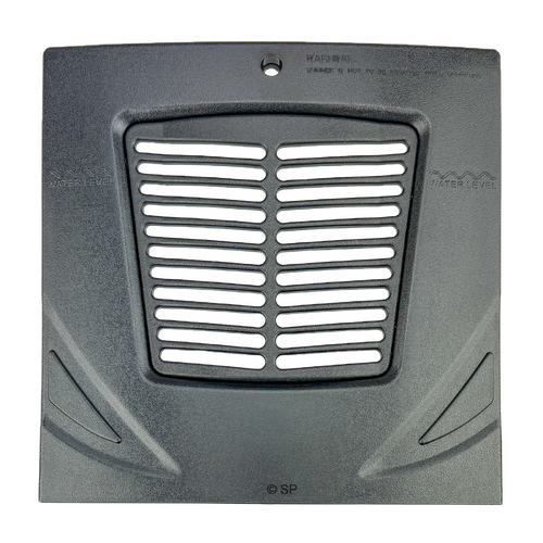 LVJ Single Skimmer Fascia Grill - Black