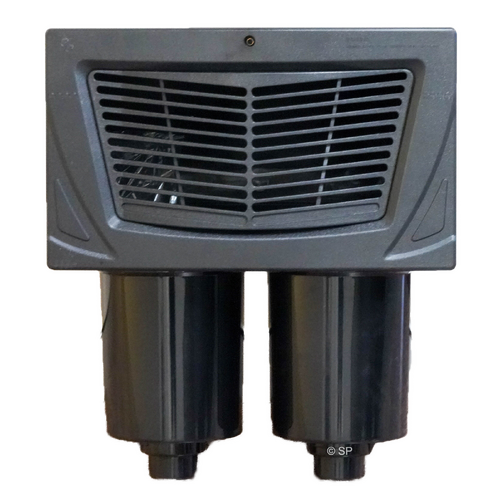 LVJ Dual Skim Filter - Horizontal Grill - Black