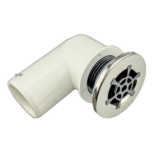 LVJ 1" Drain - Stainless Steel / Black