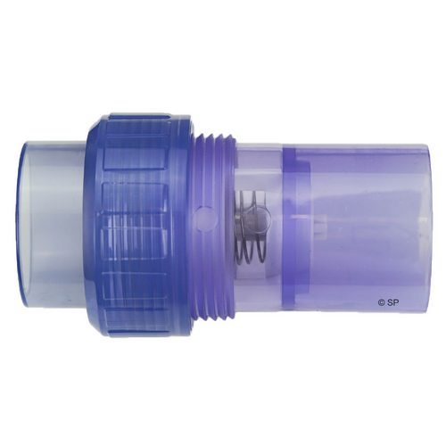 LVJ Air Blower Spring Check Valve w/replaceable valve insert - 1/4 lb