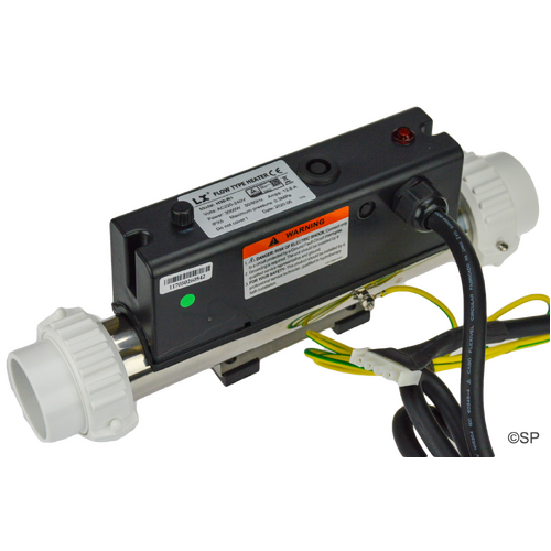 LX Flow Type 3.0kw Heater - I Type Straight Through Heater Tube H30-R1 - Single wire