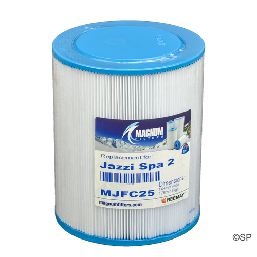 Jazzi Spas replacement filter cartridge 25 sqft