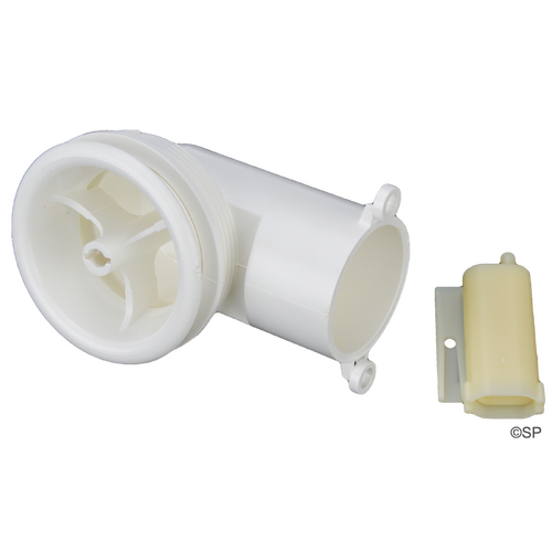 Markon Suction Body - 90 Elbow, 40mm Slip - SafeFlo