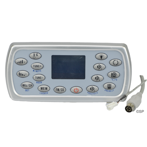 Mona Lisa Spas HLW-15B Control Panel Topside Touchpad - Infinity Megastore