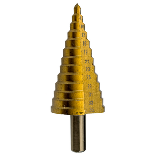 Major Tech DS353 Step Drill 5-35mm for Spa Technicians